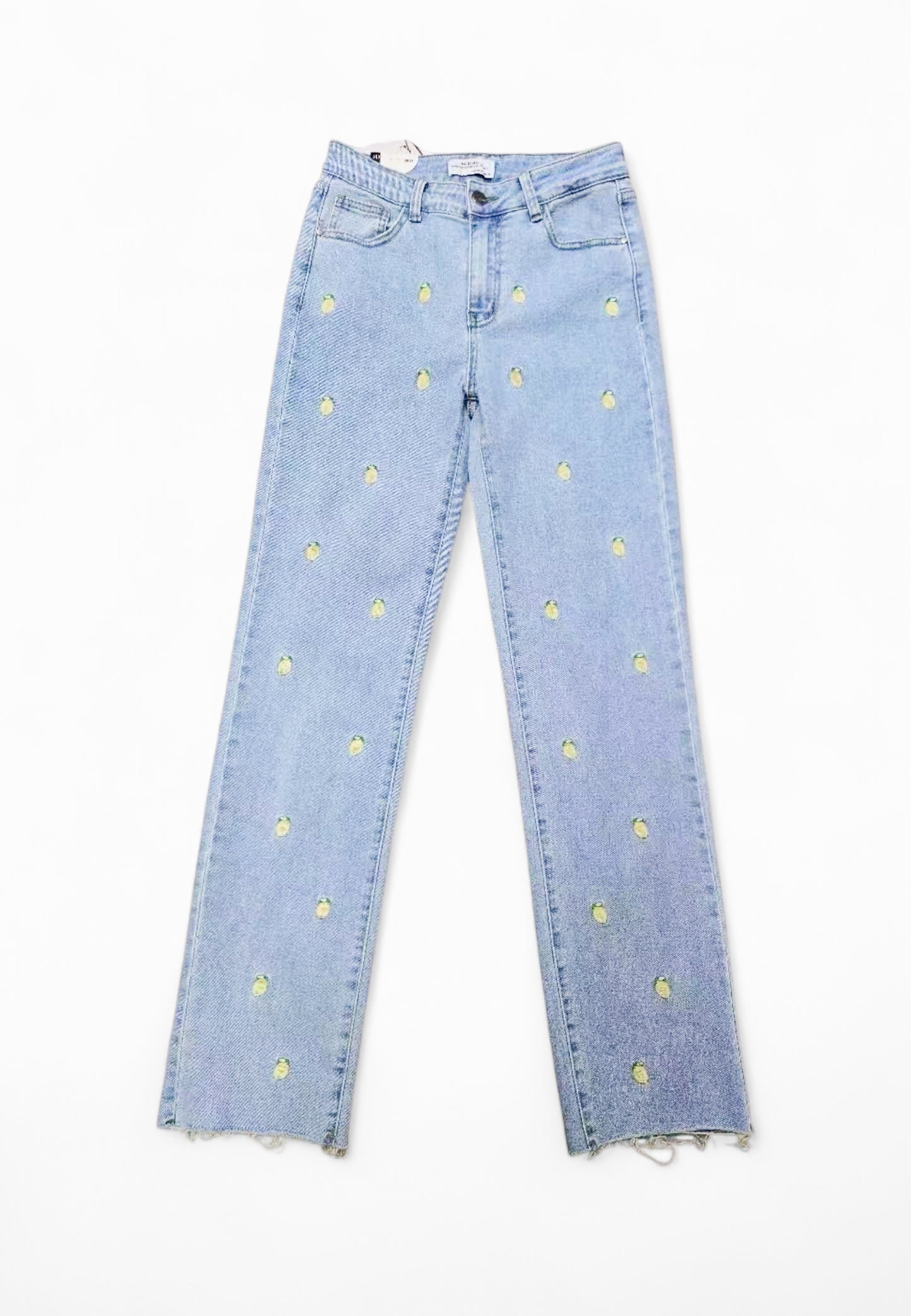 Lemon Vibes Jeans Stretch