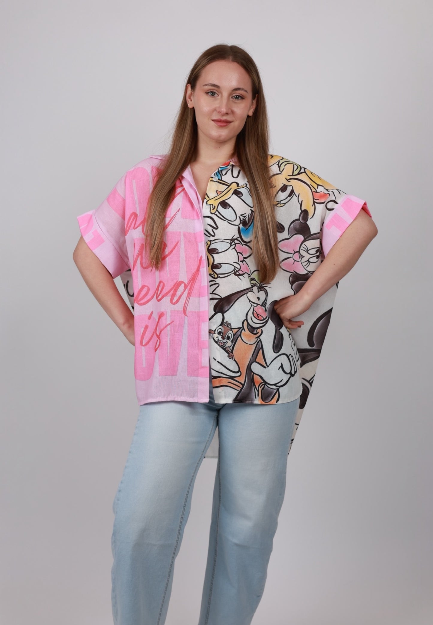 Bluse all we need is Love