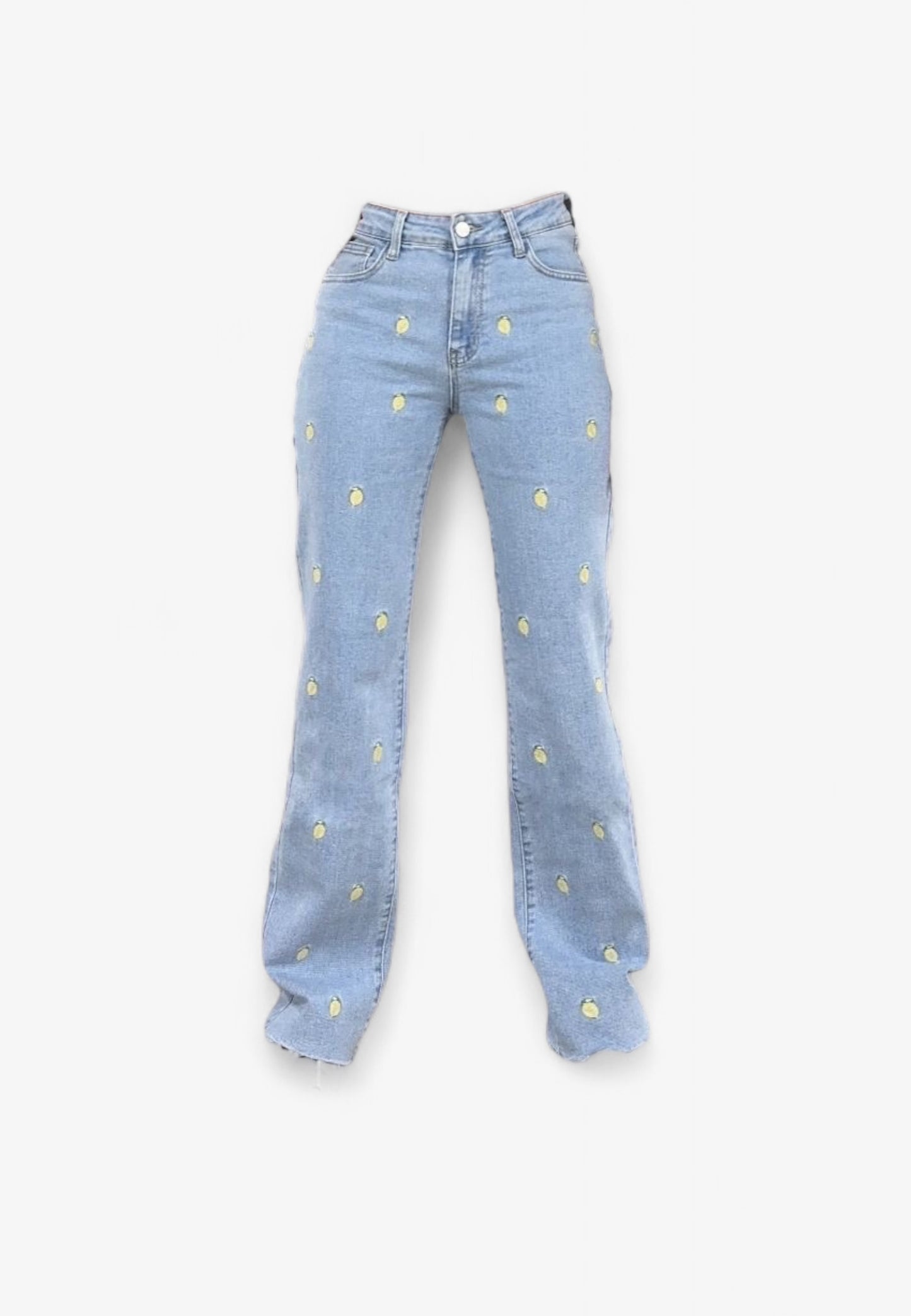 Lemon Vibes Jeans Stretch