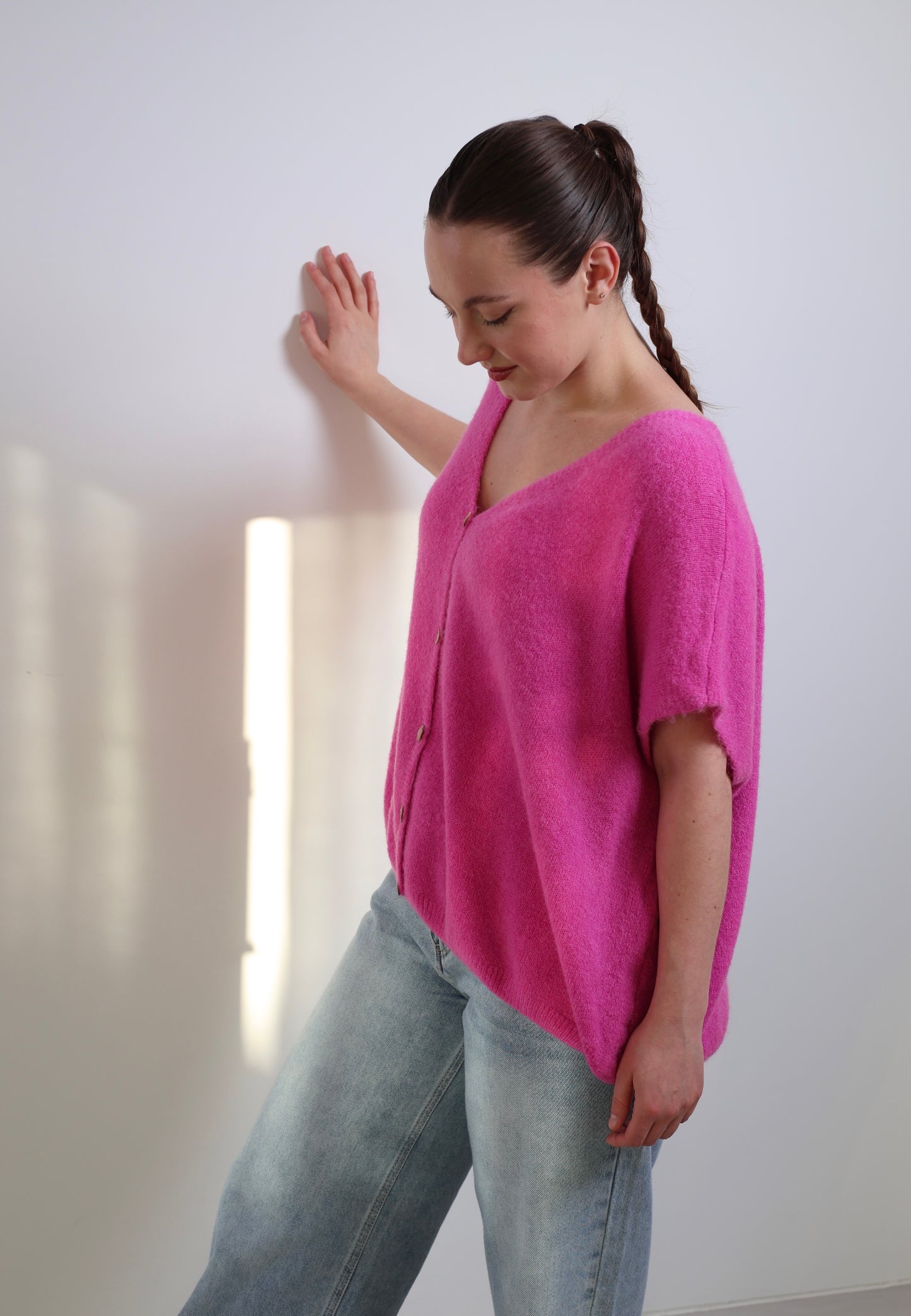 Oversize Pullunder Cardinal - Pink