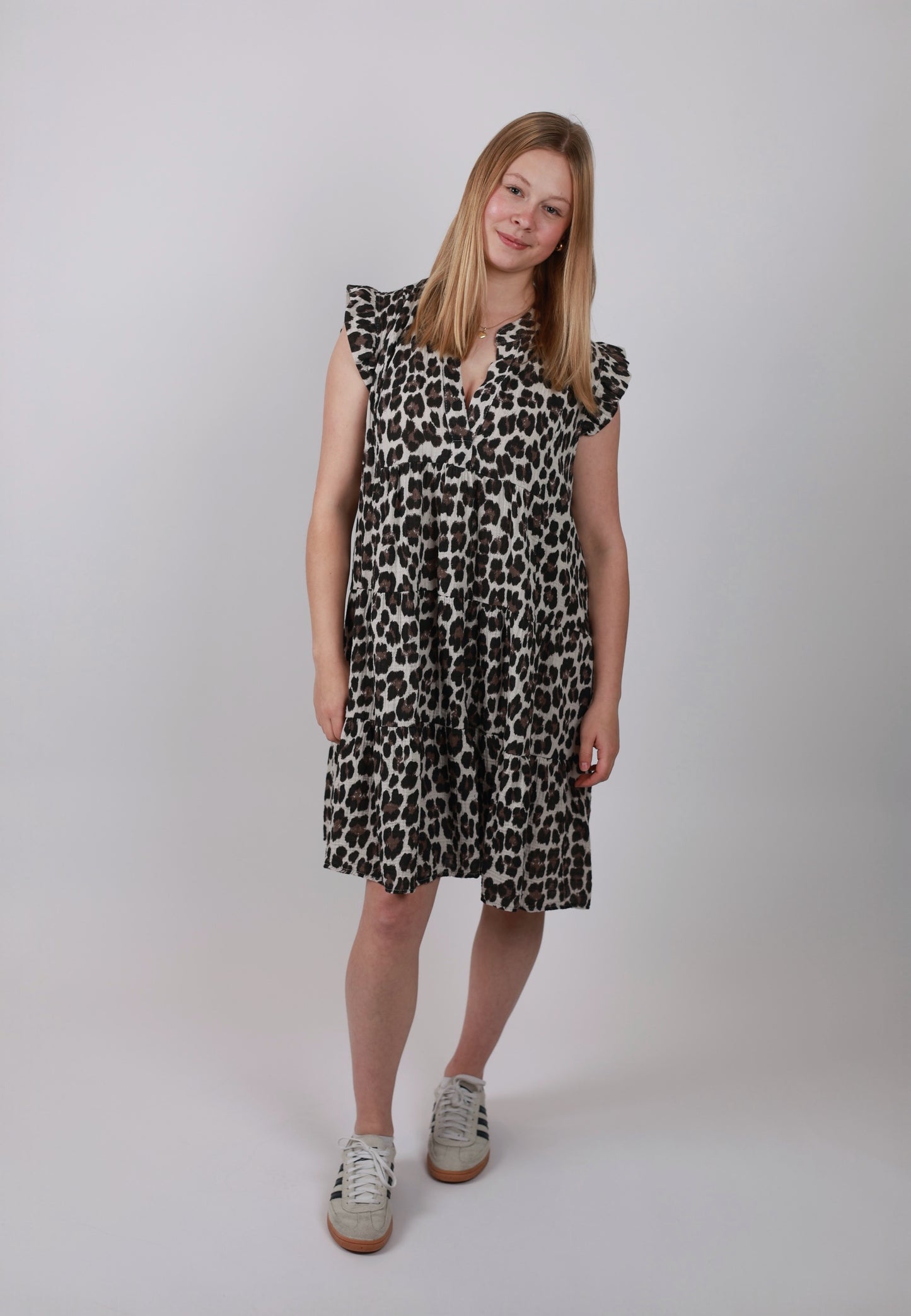 Coastal Musselin Mini Hängerkleid Leo - Versch. Farben