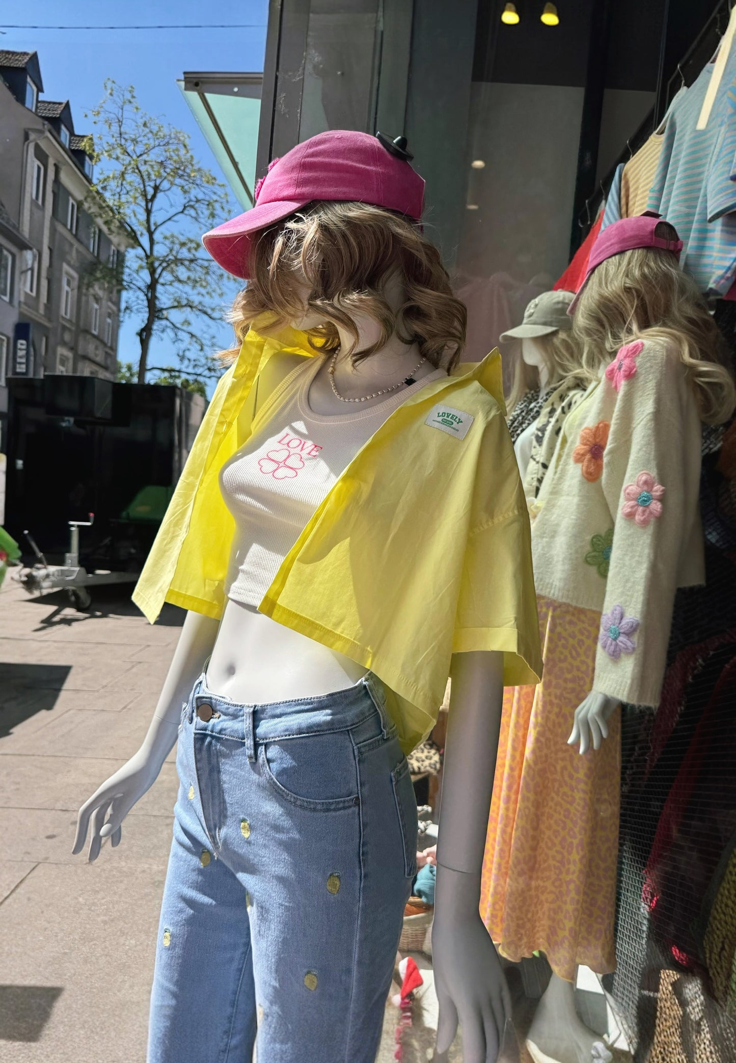 Lemon Vibes Jeans Stretch