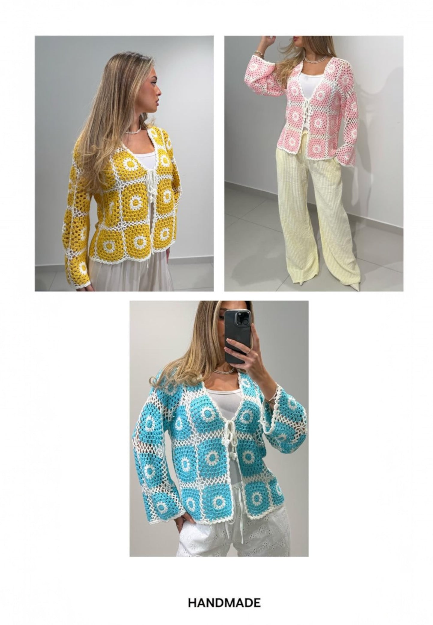 Patchwork Crochet CARDIGAN