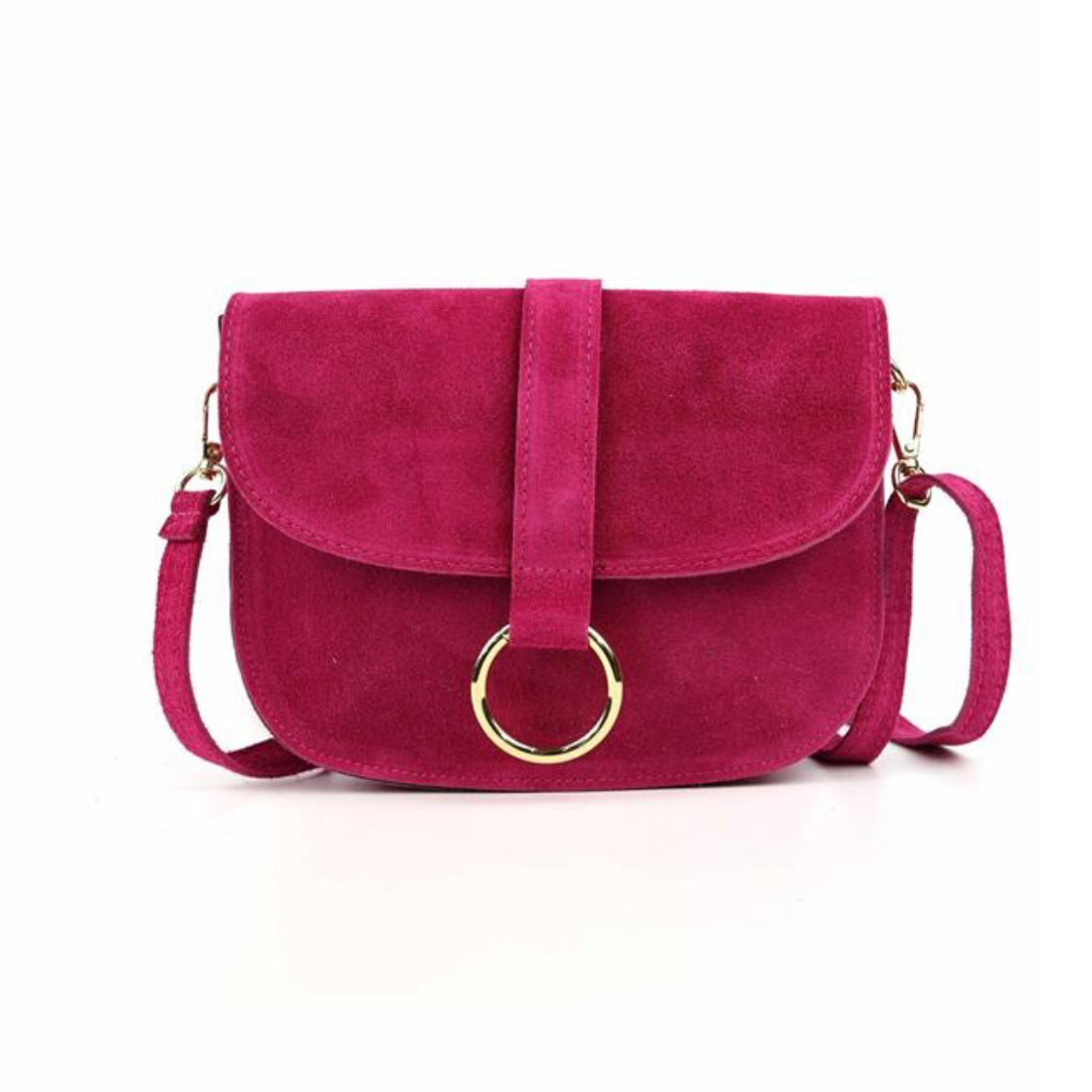 Wildleder Umhängtasche – VERSCH. FARBEN