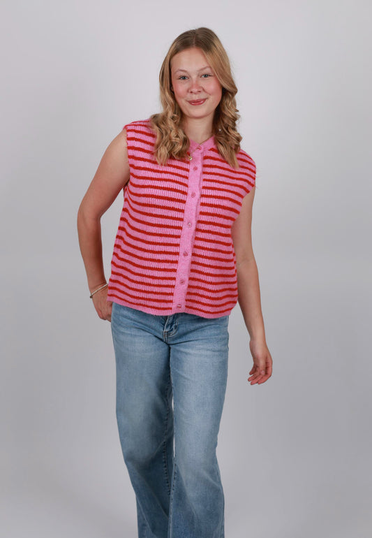 Strawberry Field Knit Weste