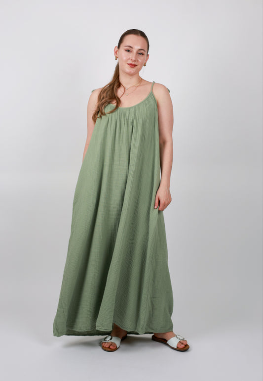 All You Need Is Musselin Maxikleid