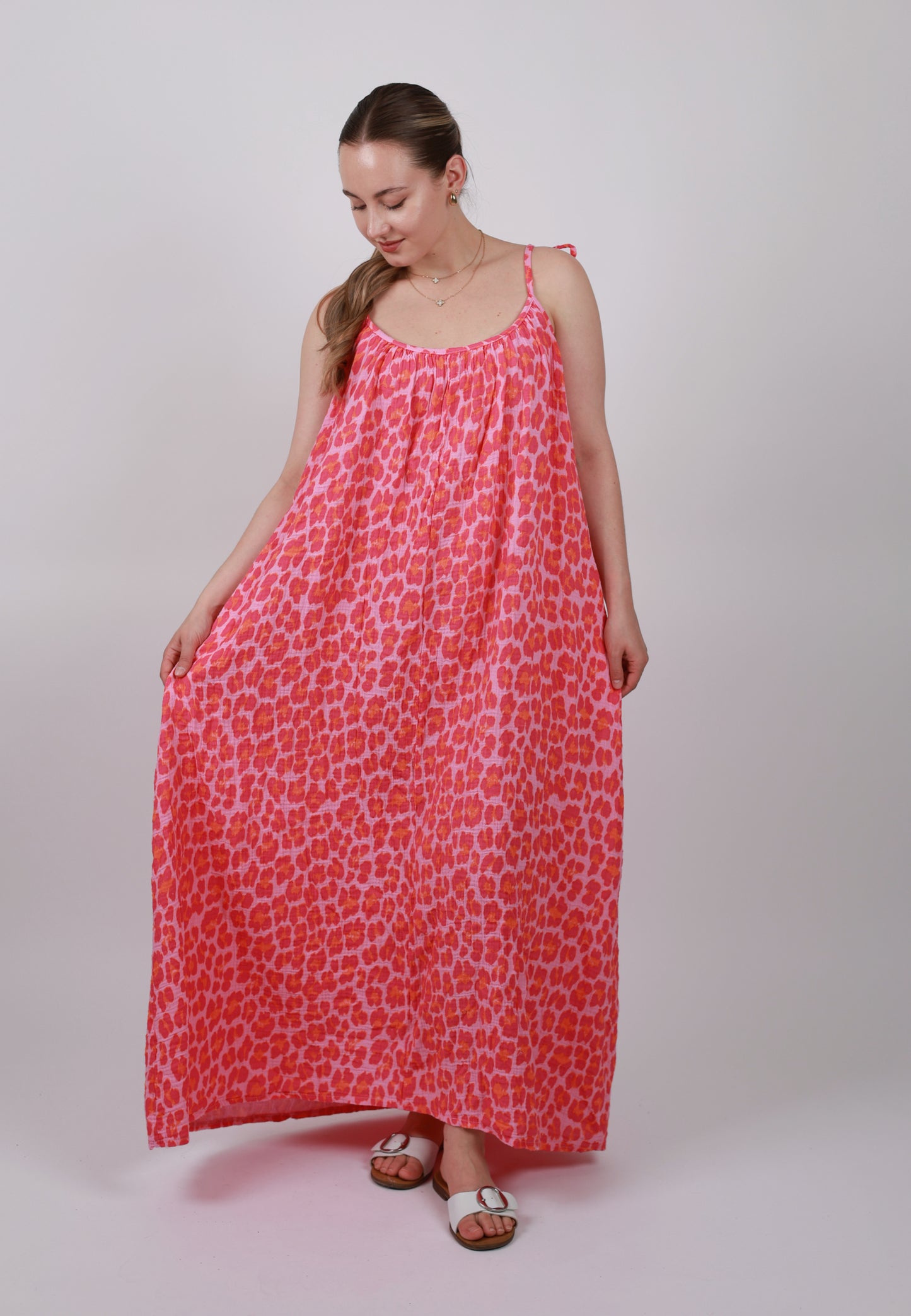 All You Need Is Musselin Maxikleid Leo