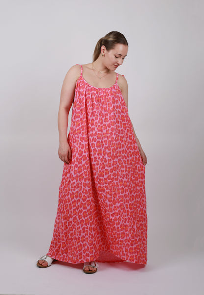 All You Need Is Musselin Maxikleid Leo