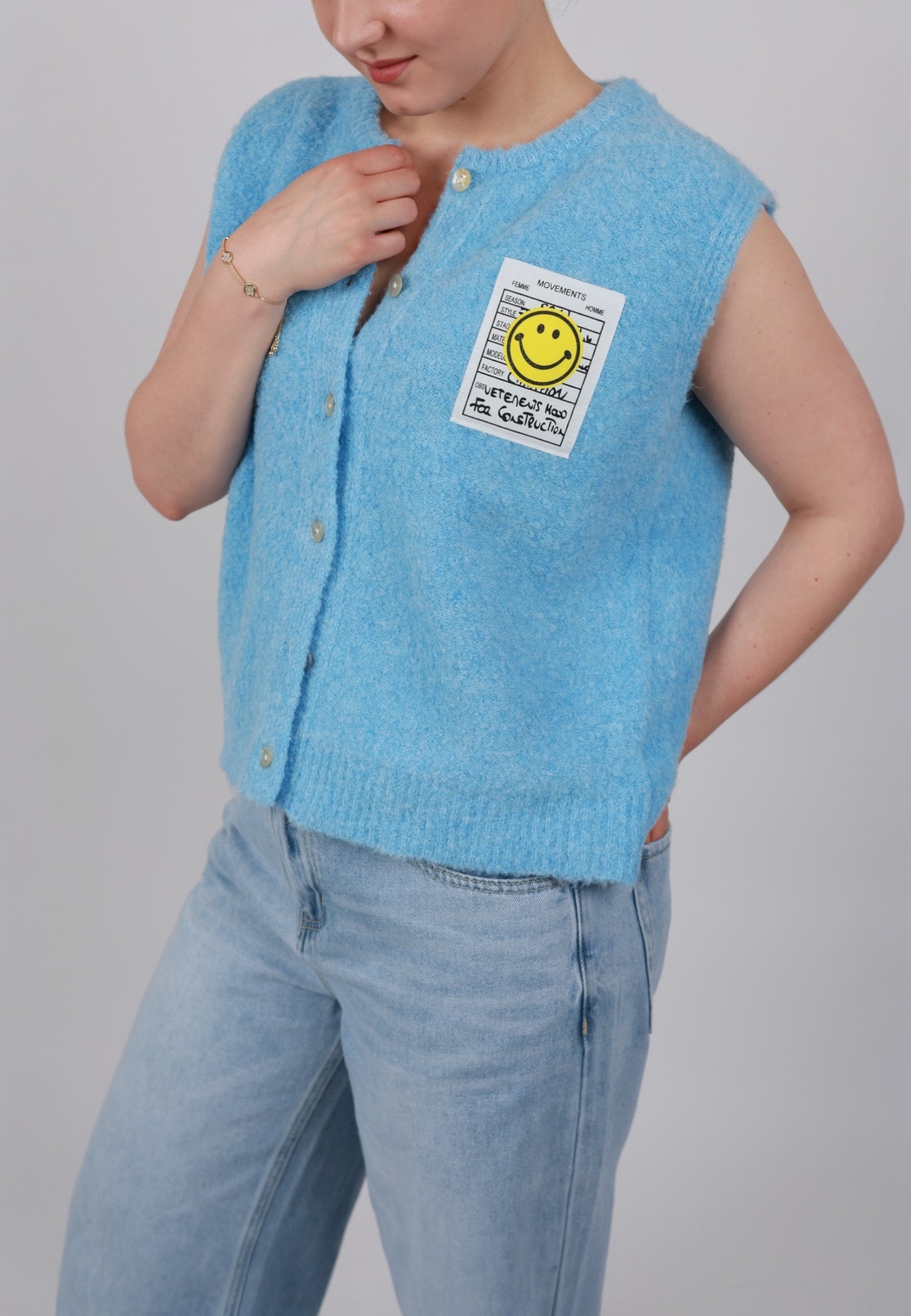 Strickweste Smily - 4Farben
