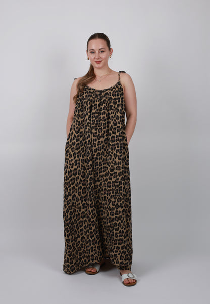 All You Need Is Musselin Maxikleid Leo