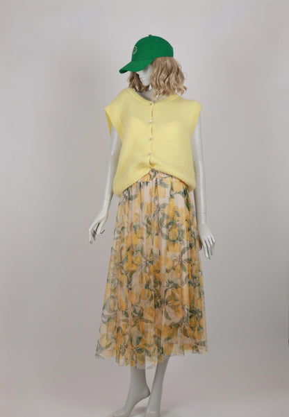 Amalfi Lemon Tüllrock – Italienisches Sommergefühl pur
