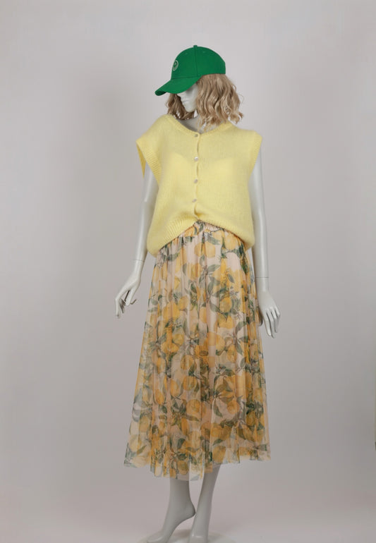 Amalfi Lemon Tüllrock – Italienisches Sommergefühl pur