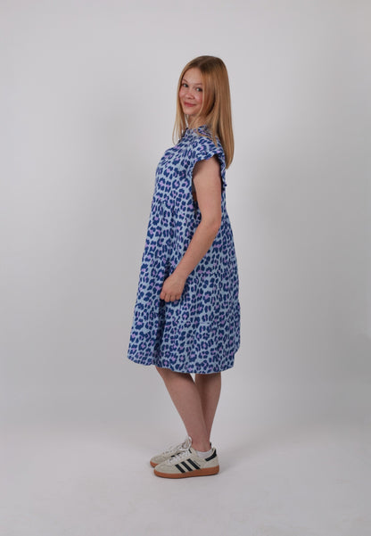Coastal Musselin Mini Hängerkleid Leo - Versch. Farben