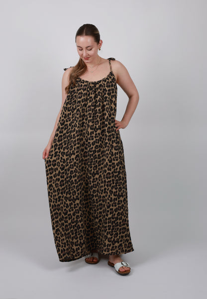 All You Need Is Musselin Maxikleid Leo