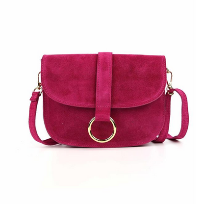 Wildleder Umhängtasche – VERSCH. FARBEN