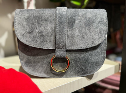 Wildleder Umhängtasche – VERSCH. FARBEN