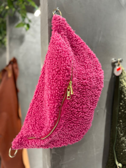 XXL TEDDY BAUCHTASCHE -VERSCH. FARBEN