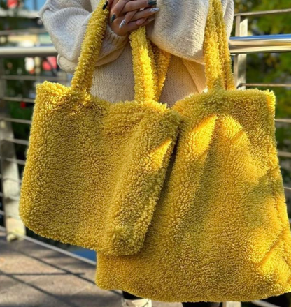 Teddyfell Shopper SMALL  – VERSCH. FARBEN
